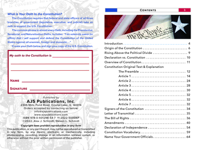 Send Your Students Free Pocket Constitutions, This booklet is a useful  reference for required civics curricula, history lessons, and Patriots Day  and Constitution Day programs, and makes a great